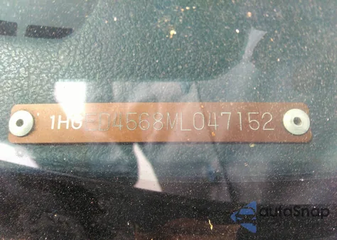 1991 Honda Civic Ex z USA, uszkodzony, nr VIN 1HGED4568ML047152